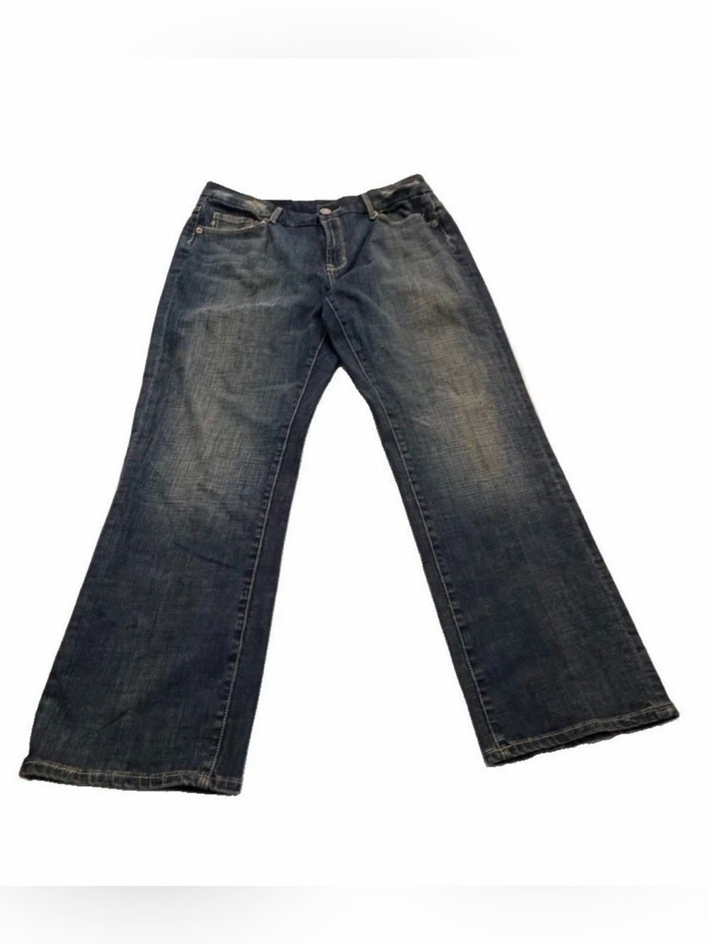 Seven7 Premium Jeans Women’s Dark-Wash Flare Jeans Size 18